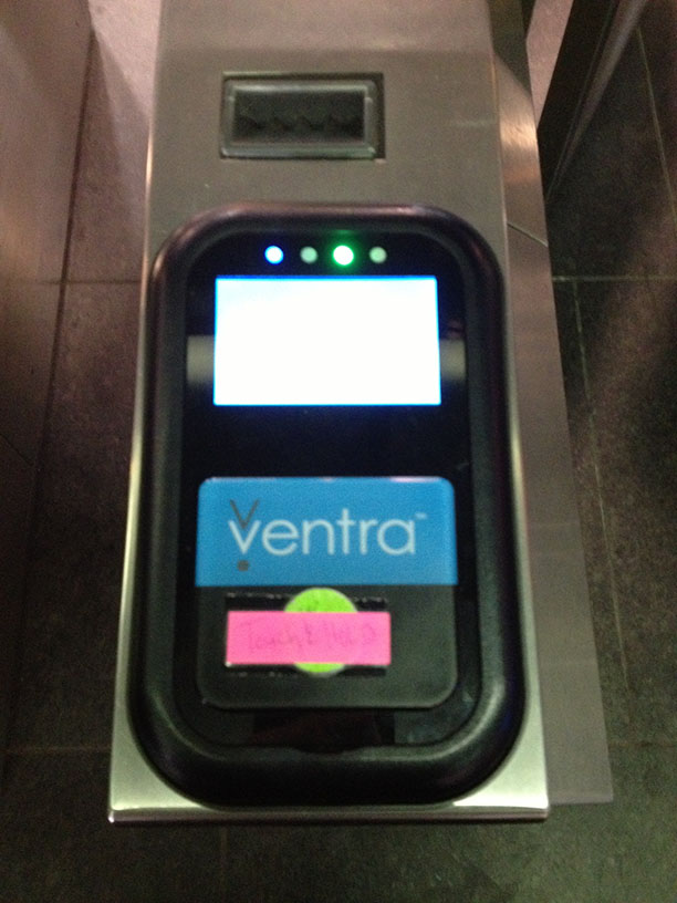 Photo of Ventra console
